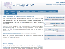 Tablet Screenshot of karmayogi.net